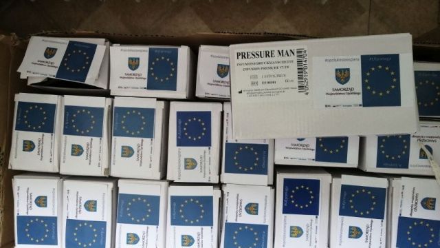 Zestaw do ciśnieniowego toczenia płynów - fot. OCRM