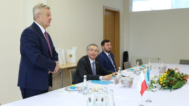 Ambasador Alim Kirabayev odwiedza Opolskie