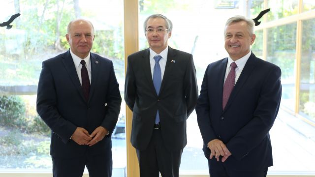 Ambasador Alim Kirabayev odwiedza Opolskie