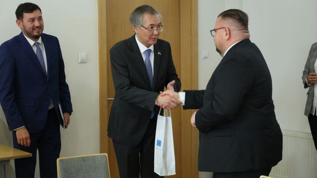 Ambasador Alim Kirabayev odwiedza Opolskie