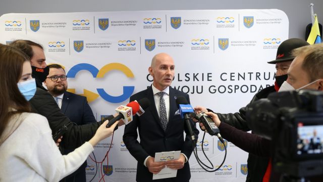 Konferencja prasowa w OCRG