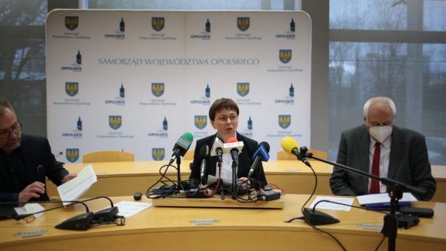 Konferencja prasowa nt. szpitali