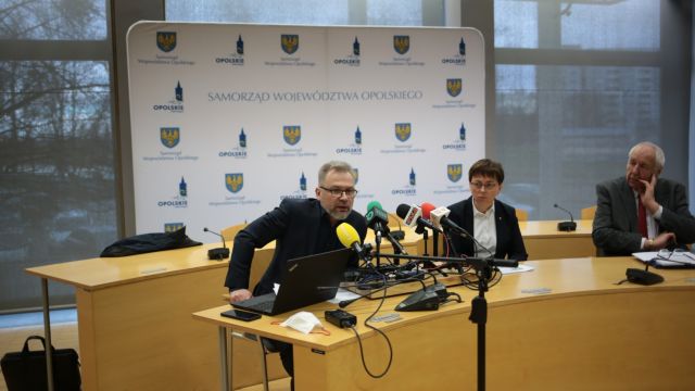 Konferencja prasowa nt. szpitali