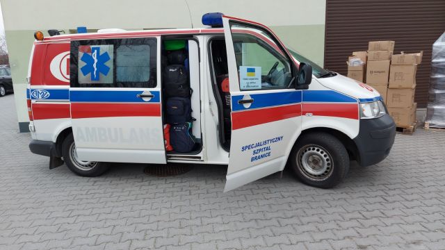 Karetka z Branic dla Iwanofrankiwska