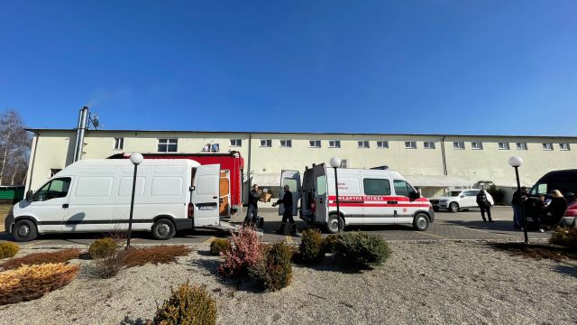 Transport z pomocą dla Ukrainy