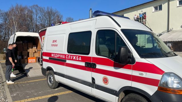 Transport z pomocą dla Ukrainy