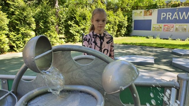 Park wodny w zaczarowanym świecie