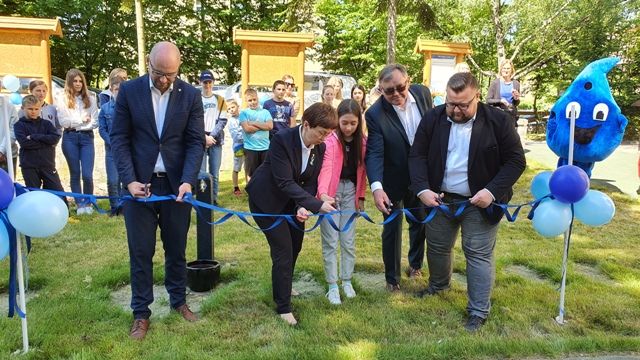 Park wodny w zaczarowanym świecie