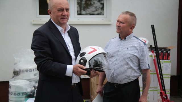 Sprzęt da strażaków na Ukrainie