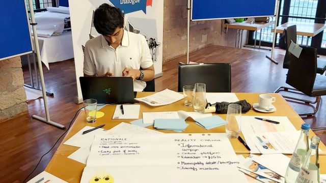 Spotkanie na zamku w Hambac