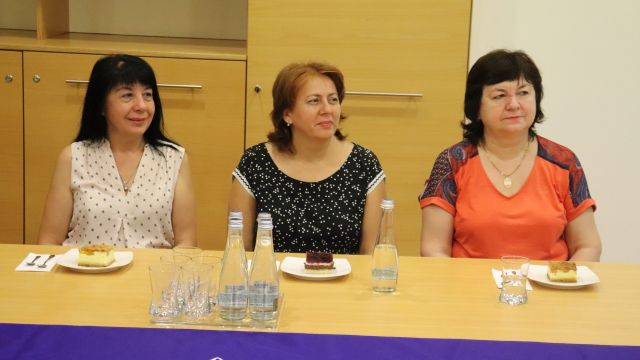 Bibliotekarki z Ukrainy