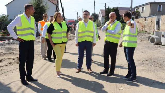 Wizyta na budowie w Kietrzu