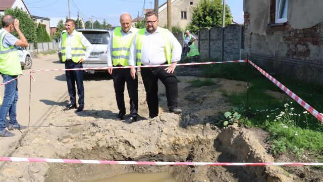 Wizyta na budowie w Kietrzu