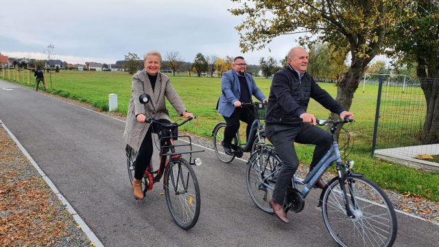 Nowa ścieżka rowerowa w Stobrawie