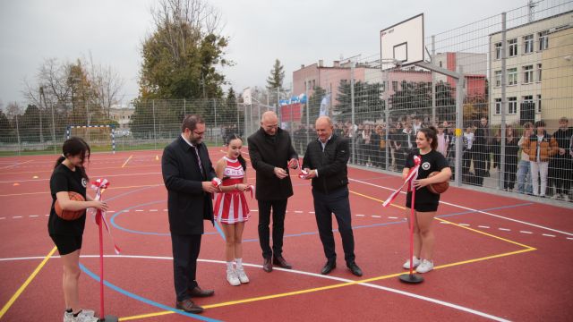 Otwarcie boisk w Kluczborku