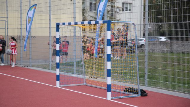 Otwarcie boisk w Kluczborku