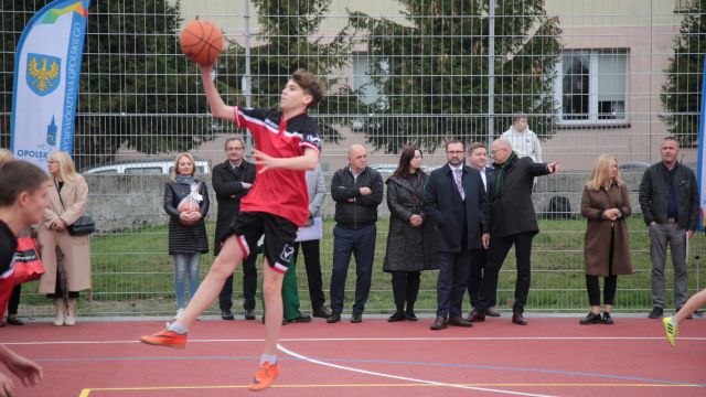 Otwarcie boisk w Kluczborku