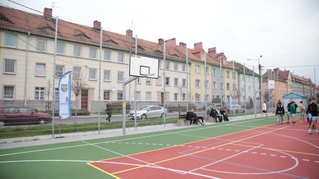 Otwarcie boisk w Kluczborku