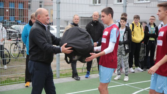 Otwarcie boisk w Kluczborku