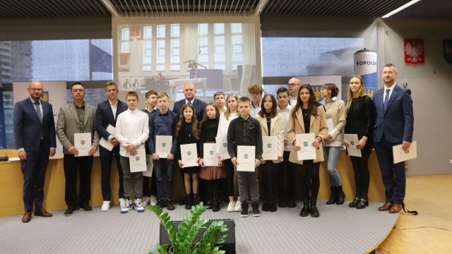 Nagrody i podziękowania dla sportowców