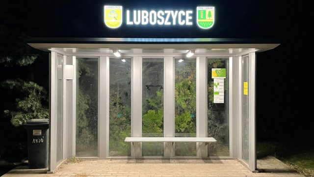 Łubniany, Luboszyce, Oświetlenie na przystankach autobusowych w sołectwie Podsumowanie Marszałkowskiej Inicjatywy Sołeckiej