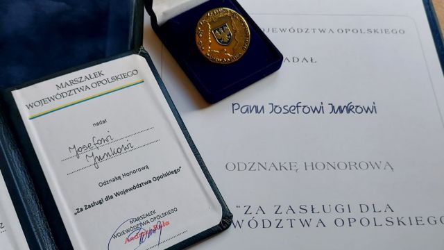 Odznaka dla Josefa Junka