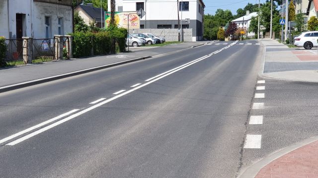 Odbiór drogi w Prószkowie