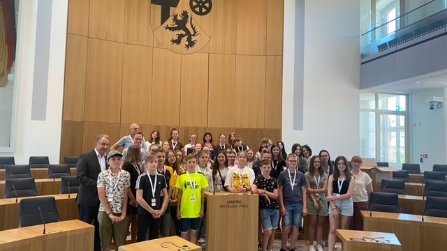 Uczniowie z Gogolina w Mogunc