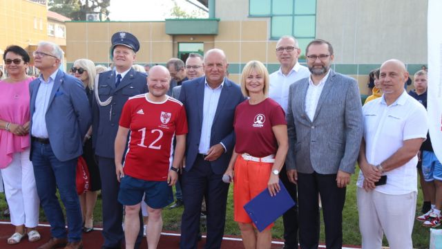 Otwarcie boiska w Kluczborku