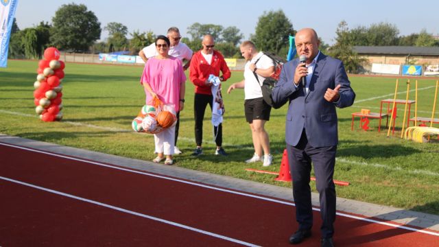 Otwarcie boiska w Kluczborku