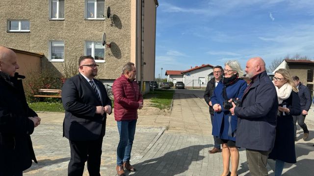 Otwarcie drogi w Tułowicach Małych