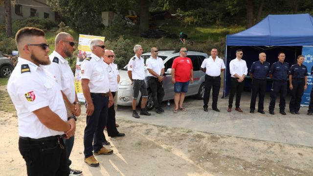 Łódź dla policji - Nysa