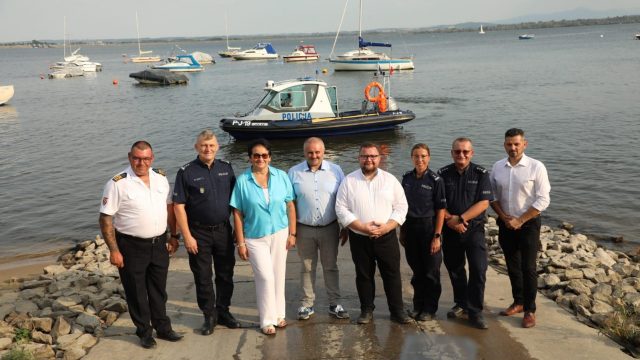 Łódź dla policji - Nysa