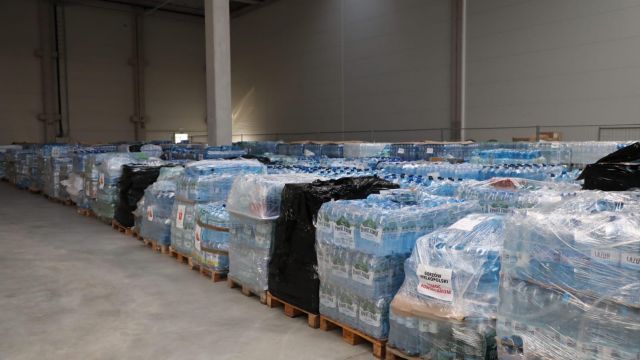 CTP Polska - hub przeładunkowy darów na rzecz powodzian