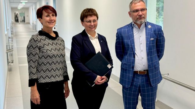 Konferencja prasowa w szpitalu