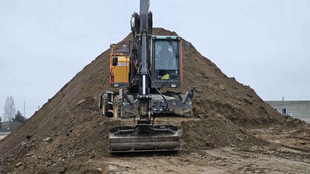 Oddanie placu budowy w Oleśnie