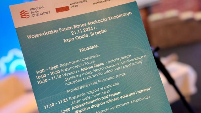 Wojewódzkie Forum Biznes - Edukacja - Kooperacja