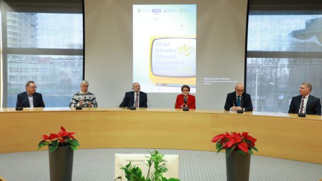 Konferencja rocznicowa TVP Opole