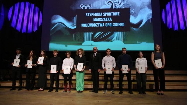 gala wręczenia stypendiów