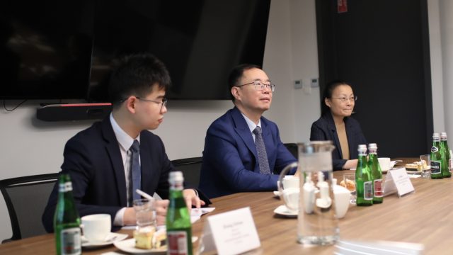 Wizyta ambasadora Chin