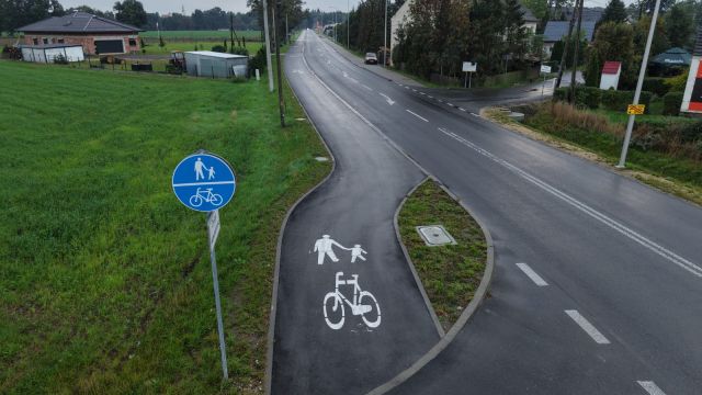 Ścieżka rowerowa w Korfantowie to dobra robota