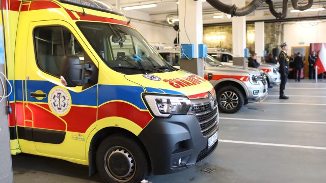 Nowa karetka w Namysłowie