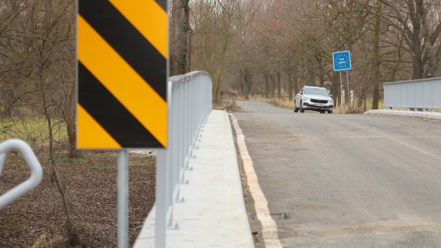 Otwarcie mostu w Boboluszkach