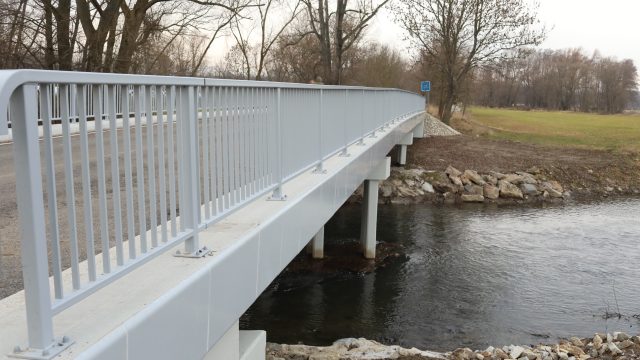 Otwarcie mostu w Boboluszkach