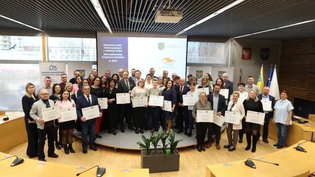 Wręczenie tablic MIS