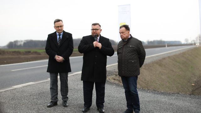 Otwarcie drogi Pogórze Łącznik