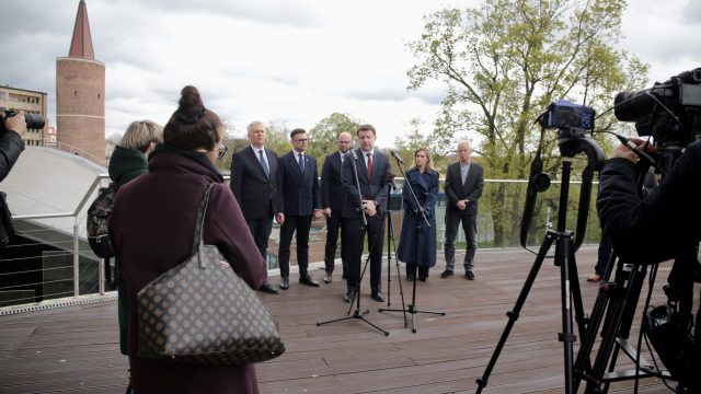 Konferencja w amfiteatrze