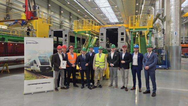 Wizyta w PESA S.A.