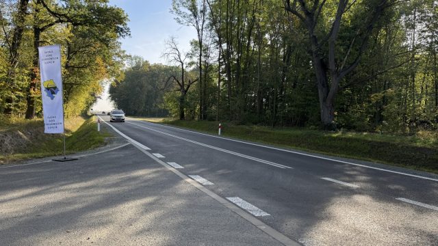 Otwarcie drogi w Przylesiu